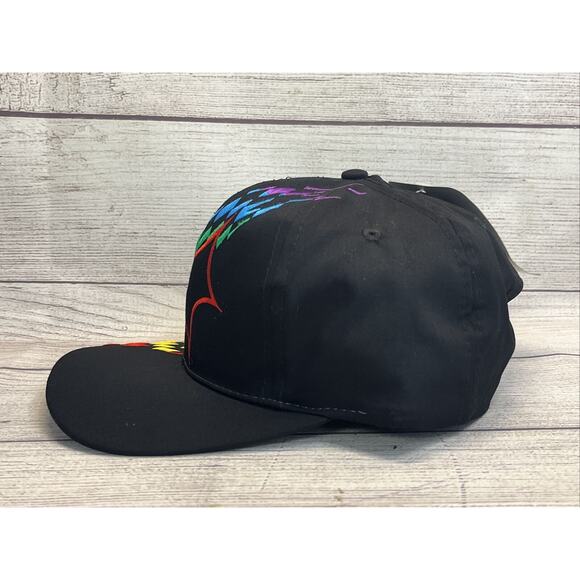 Fast Track Racing Truckers Baseball Cap Black Snapback Live Fast NWT - Picture 4 of 6